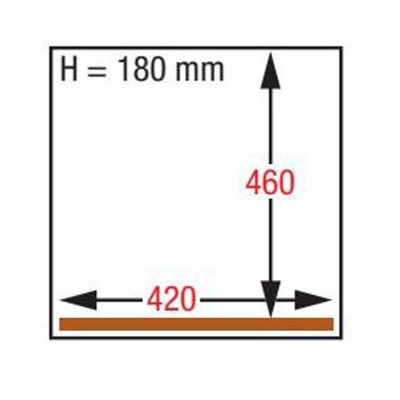 Machine sous-vide, cuve inox 420x460xh180 mm. -21 m3/h écran LCD TA-90B/IVP